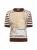 Liu Jo Shirt  beige / pastelblauw / bruin / wit