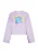 IZIA Sweatshirt  blauw / lila / oranje / pink / wit