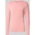 MCNEAL Gebreide pullover met geribde ronde hals
