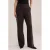 WE Fashion loose fit pantalon – bruin