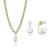 Dames ketting en oorbellen set Isabella Ford Morgan Pearl