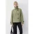 Korte Trenchcoat met Mandarijnkraag