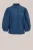 Blue Ridge – Dames denim blouse met driekwart ballonmouwen – Regular fit – Donkerblauw – Katoen –