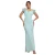 Strakke damesjurk Goddiva Bardot Maxi