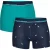 Happy Shorts 2-pack boxershorts heren eend print