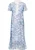 faina midi-jurk met allover-print naemi