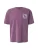 HOLLISTER Shirt ‘OLDER BROTHER’  lila / zwart / wit