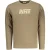 Rifle Marrone Katoenen Heren Sweatshirt