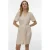 VERO MODA mini jurk beige
