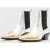 AllSaints Denver Stud Boot Silver/gold