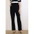 LOLALIZA regular waist broek marineblauw