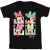 Disney Meisjes minnie mouse strik t-shirt