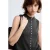 Mango top – antraciet