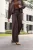 Elvira Casuals Trouser Kim E5 26-004 Broek Dark Walnut