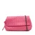 Tweedelige Mini Nappa Intrecciato Uitbreidbare Ketting Flap Crossbody