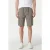 No Excess Short Stretch Cargo Garment Dyed Light Army