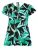 YOEK Tuniek  turquoise / zwart