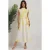 Floral Tippet Maxi Jurk