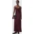 AllSaints Alexia Maxi Dress Oxblood Red