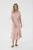 Jurk Feminine Sepia Rose Flower rose