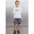 T-shirt met ronde hals en print