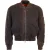 Gebroken wit Diag Tab Vintage zwart bomberjack