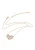 faina Ketting  goud / transparant