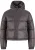 Urban Classics – Shiny Puffer with hood Kinder Jacket – Kids 158/164 – Grijs