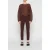 10DAYS Fitted Punto Pants Aubergine