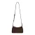 Markberg suede crossbody tas AvenyaMBG donkerbruin