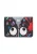 MYMO Portemonnee ‘Pop Eyetheme’  grijs / rood / zwart / wit