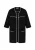 DreiMaster Maritim Gebreid vest  zwart / wit