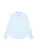 Scalpers Blouse ‘Davis’  lichtblauw / wit
