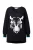 Angel of Style Trui  zwart / wit