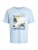 JJ Rebel Shirt ‘JREBMASON’  enziaan / lichtblauw / geel / zwart