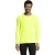 SOLS Heren Sport T-shirt met lange mouwen (Neon geel)
