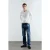 Slim Fit Knopkraag Lange Mouwen T-Shirt