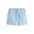 Tommy Hilfiger regular casual short met linnen blauw