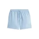Tommy Hilfiger regular casual short met linnen blauw