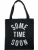 SOMETIME SOON Tas  zwart / wit