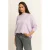 Expresso gebreide trui met wol – lila