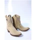 Sendra 18673 enkellaars beige dames