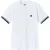 Pretty Green Henley-T-shirt voor heren, reguliere pasvorm (Wit)