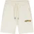 Malelions Men Iconic Shorts | Off-White/Light Orange