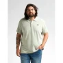 Petrol industries Plus Size regular polo grijsgroen