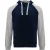 Roly Badet tweekleurige uniseks volwassen hoodie