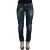 Skinny jeans met verwaarloosde details