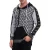 Rusty Neal heren trui zwart wit hoodie 13362