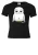 LOGOSHIRT Shirt  zwart / wit