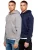 Kruze | 2 Pack Heren Pullover Hoodie – NVY/GRY